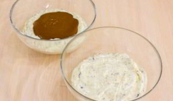 ванильно-шоколадная творожная пасха