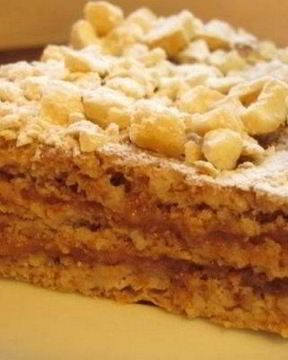 Полезный десерт из овсяных хлопьев и йогурта