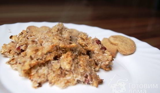 постный десерт из яблок и кокоса