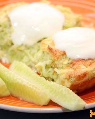 Пудинг из кабачков