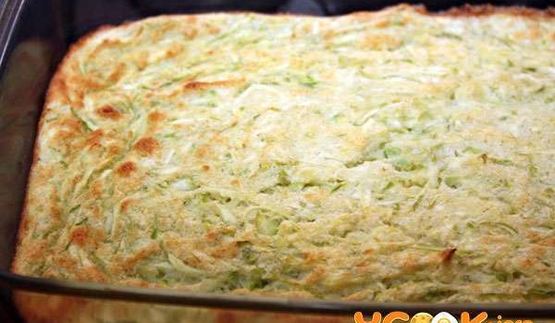 пудинг из кабачков