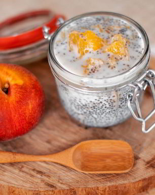 Пудинг из семян чиа