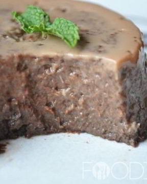 Шоколадный флан