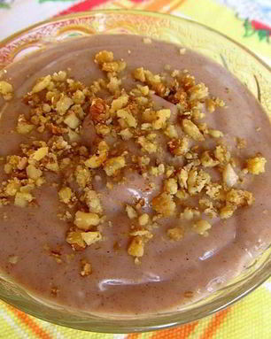 Шоколадный пудинг молочный