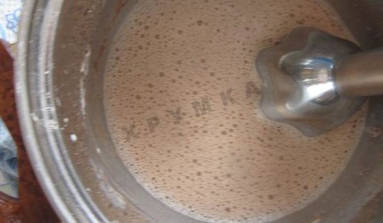 шоколадный пудинг молочный