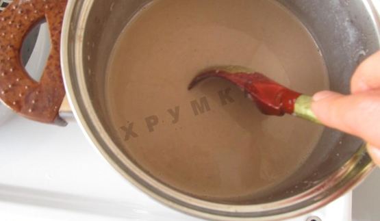 шоколадный пудинг молочный