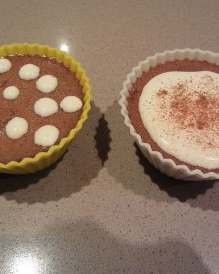 Рецепт шоколадных горшочков