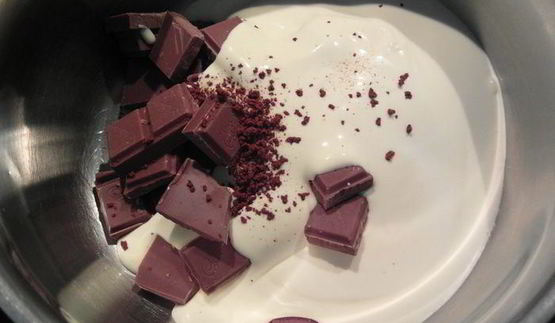 шоколадные горшочки