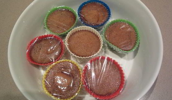 шоколадные горшочки