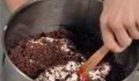 шоколадные макаруны