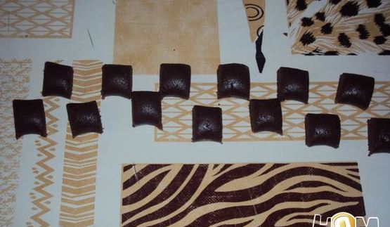 шоколадные подушечки