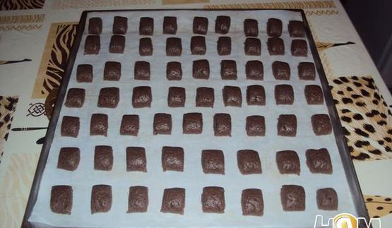 шоколадные подушечки