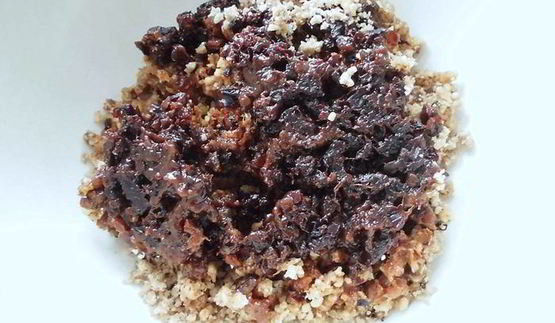 шоколадные трюфели с кунжутом