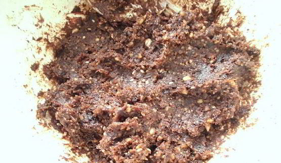 шоколадные трюфели с кунжутом