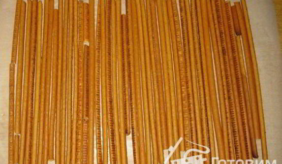 сладкая колбаска из соломки