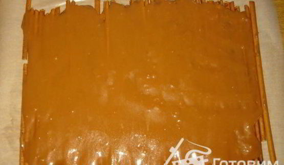 сладкая колбаска из соломки