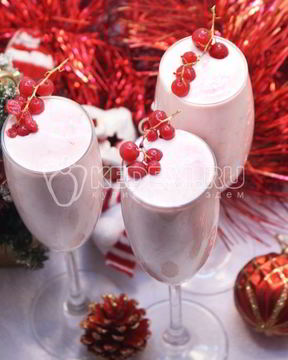 Сливочный десерт Новогодний