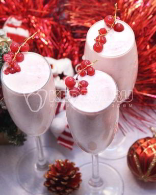 Сливочный десерт Новогодний