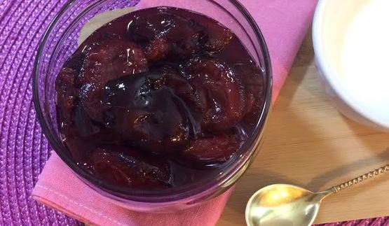 сливовый десерт