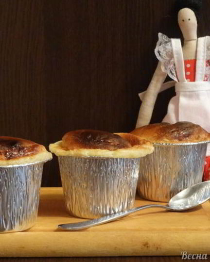 Рецепт сырного суфле