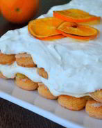 Тосканский творожный десерт с апельсинами