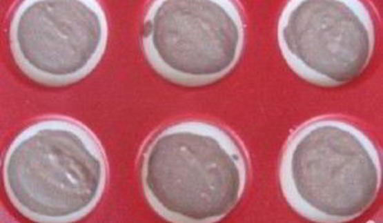 творожно-шоколадное желе