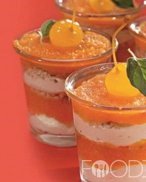 Творожный десерт на пару