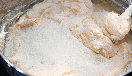 творожный пудинг с соусом из кагора