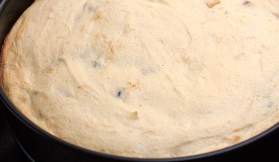 творожный пудинг с соусом из кагора