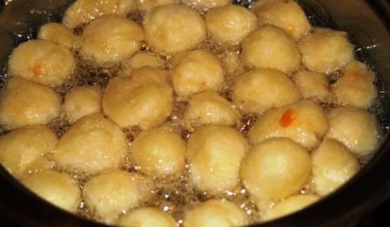 творожные шарики в кленовом сиропе