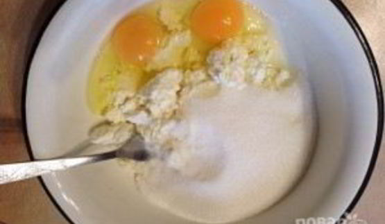 творожные шарики в масле