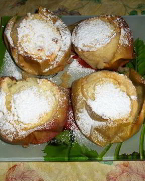 Яблочный десерт