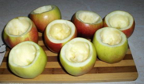 яблочный десерт