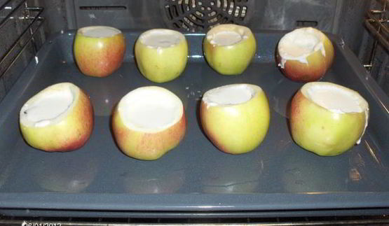 яблочный десерт