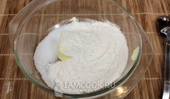 яблочный крамбл