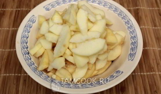 яблочный крамбл