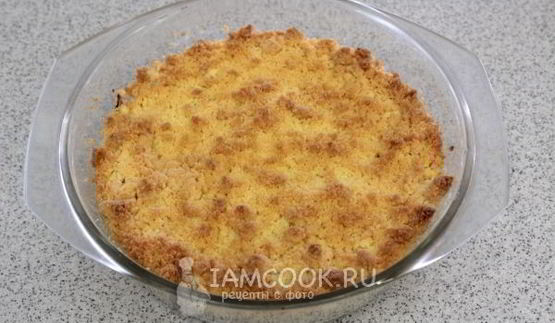 яблочный крамбл