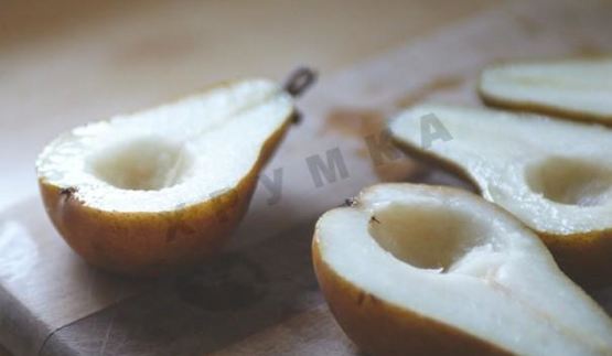 запеченные груши с орехами и медом