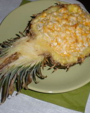 Запеченые ананасы тропик