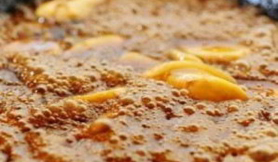 жареные бананы с ромом и орехами