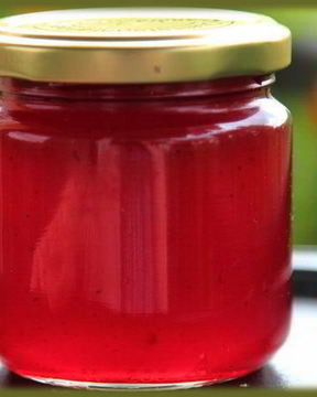 Желе из красной смородины