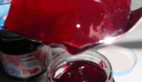 желе из красной смородины