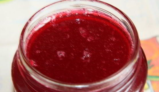 желе из красной смородины