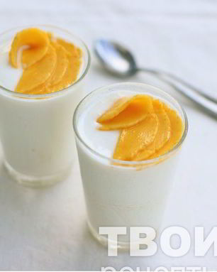 Желе из сметаны