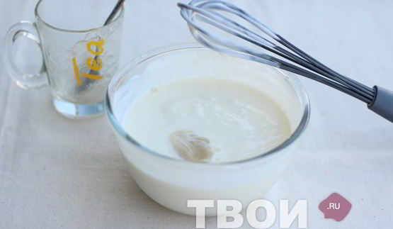 желе из сметаны