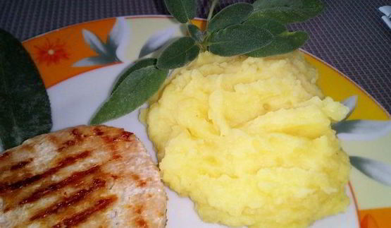 ароматно-пряное пюре с шалфеем и лимоном