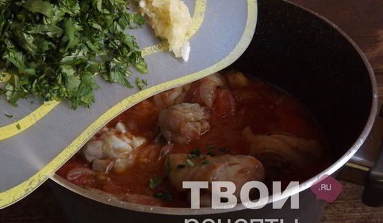 чахохбили из курицы