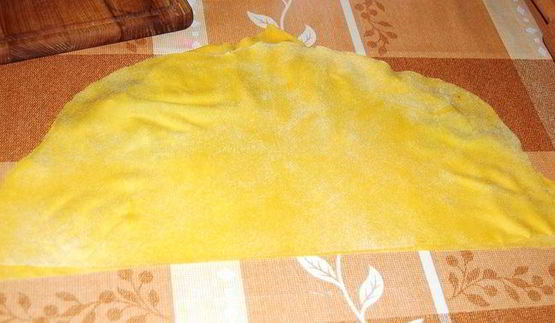 домашняя яичная лапша