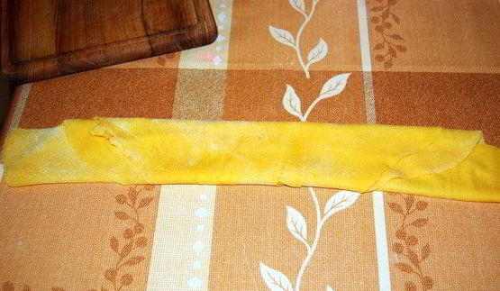 домашняя яичная лапша