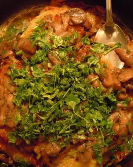 Рецепт драников с грибами